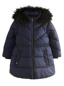 Пальто Next, темно-синий