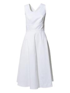Платье-клеш без рукавов ASPESI, белый