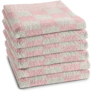 Полотенце для посуды Барбекю с оптимальным впитыванием влаги, с удобным отверстием для подвешивания Ddddd, пастельно-розовый