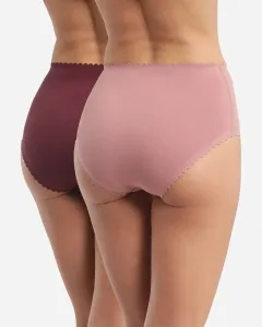 В наборе 2 невидимых хлопковых трусика-комбинации с лазерной резкой Dim, мультиколор