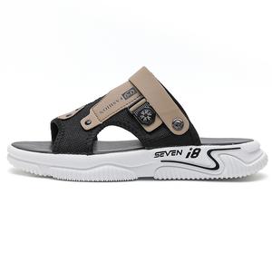 Shiozawa Пляжные сандалии мужские цвета хаки-серые