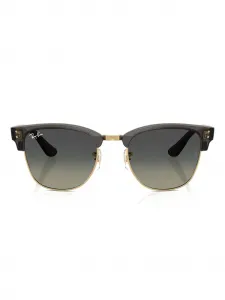 Солнцезащитные очки в стиле клабмастер Ray-Ban, черный