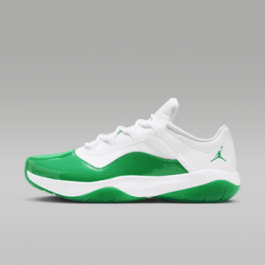 Кроссовки Jordan Air 11 CMFT Low, цвет White/White/Lucky Green