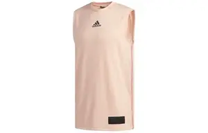 Баскетбольная майка мужская светло-розовая Adidas, светло-розовый