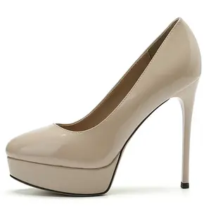 GOSO Тонкие каблуки на шпильке для женщин в нюдовом цвете, цвет Nude