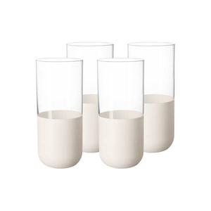 Чашки для лонг дринов manufacture rock, набор из 4 шт. Villeroy & Boch, белый