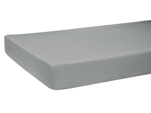 Простыня на резинке beties BasicSoft, серый - 90-100 х 200 см