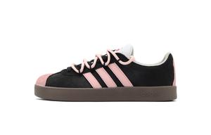 Adidas Neo ВЛ Корт Лайфстайл Музыкальная нота противоскользящие износостойкие лоу-топ скейтбордские кроссовки унисекс черно-розовые, цвет Black Pink