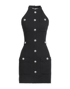 Мини-платье Balmain, черный