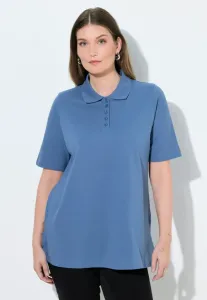 Рубашка-Поло с коротким рукавом Ulla Popken, Denim Blue