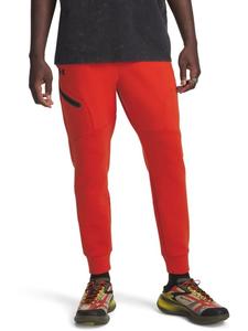 Спортивные брюки Unstoppable Eu Fleece Jogger оранжевого цвета Under Armour