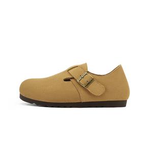 Повседневные однобортные туфли женские UBZ, Milk Tea