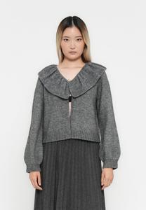 Кардиган Object OBJDENISI, Medium Grey Melange/Mottled Grey