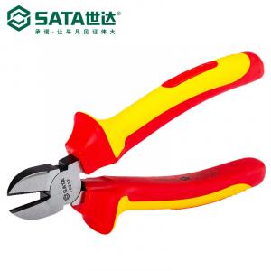 SATA 70233 SATA SATA инструменты Устойчивые к напряжению диагональные плоскогубцы с VDE изоляцией плоскогубцы со смещением электронные ножницы 70233