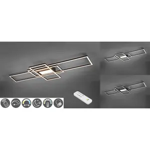 Светильник потолочный Trio Leuchten Mila, антрацит