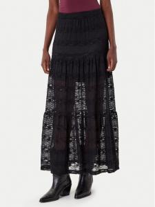 Макси-юбка regular fit Luna 15353206 Only, чёрный