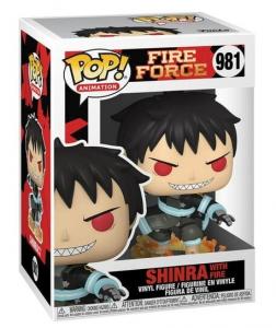Funko POP! Аниме, коллекционная фигурка, Fire Force, Шинра