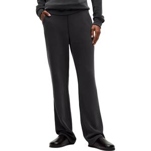 Мягкие прямые брюки Softstreme для женщин Lululemon, черный