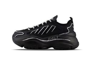 Adidas Originals OZGAIA Abrasion Resistant Low top Chunky Sneakers Women's Black Silver