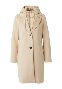 Зимнее пальто comma casual identity, Light beige