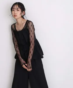 Комплект из платья и топа с воздушными шарами для свадебного торжества, вечернего платья Pourvous, цвет Black