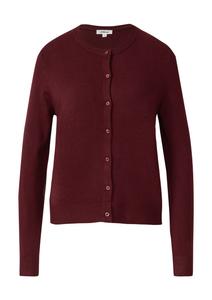 Вязаный кардиган s.Oliver, Bordeaux