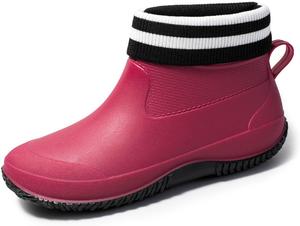 Резиновые сапоги, Нескользящие и удобные, резиновые сапоги для женщин, мужские резиновые сапоги, водонепроницаемые Generic, F-Cotton