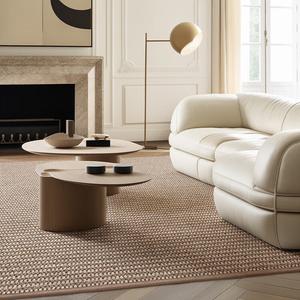 Dajiang Ковер 160х240 см для гостиной/спальни, легко моется, Gai'er, цвет Milk Tea Brown