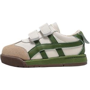 Нескользящие термоботинки с низким верхом для малышей QINUOSHU, зеленый