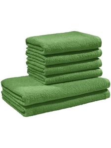 Redbest  Махровая ткань, легкий махровый комплект, 6 предметов, Oceanside, зеленый цвет