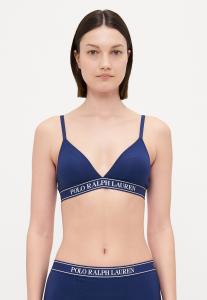 Бюстгальтер Polo Ralph Lauren TRIANGLE BRALETTE, Navy/Dark Blue