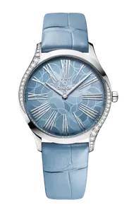 Часы Omega De ville trésor с бриллиантами 36 мм