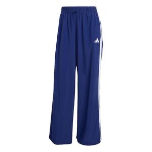 Широкие спортивные брюки ADIDAS SPORTSWEAR Essentials, темно-синий