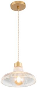 Novel Оригинальный подвесной светильник E27, прозрачный металл/стекло, степень защиты IP20