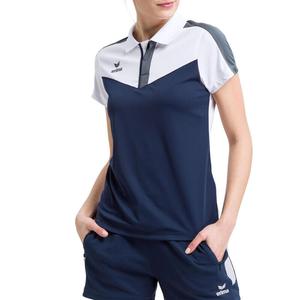 Рубашка-поло Erima, цвет weiss/weiss/navyblau