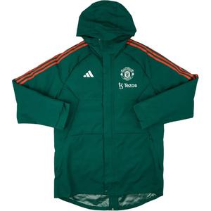 Парка Manchester United мужская Adidas, зеленый
