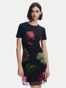 Платье облегающего кроя для повседневной носки Hamburgo 25SWVK14 Desigual, черный