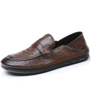 KACHILANG Мужские повседневные туфли мужские низкие черно-коричневые коричневые, цвет Brown