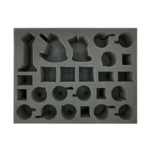 Персонаж Некрона и поднос с пеной «Разрушитель Скорпеха», Battle Foam - Games Workshop - Warhammer 40,000 - Necrons