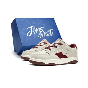 JEANSWEST Мужские лоу-топ скейтборд кроссовки Angora Red, цвет Angora Red