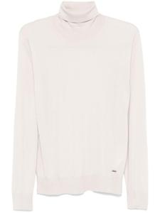 Brioni свитер тонкой вязки, нейтральный цвет