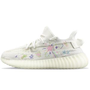 Кроссовки adidas originals Yeezy Boost 350 Lifestyle Shoes Unisex Low-top Pink, белый
