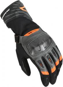 Перфорированные мотоциклетные перчатки Macna tempo, Black/Orange