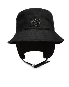 Шапка Karl Lagerfeld k/autograph, черный