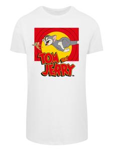 Классическая футболка F4NT4STIC Shirt Tom And Jerry Chase Scene, белый