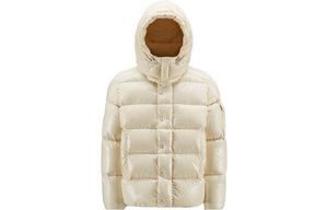 Moncler Мужской пуховик, слоновая кость белая