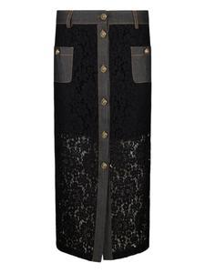 Юбка кружевная LIU JO, черный
