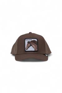 Бейсболка Goorin Bros с лошадью, коричневый