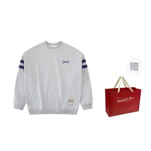 Mitchell Ness Свитшот Mitchell & Ness x NBA унисекс светло-серый