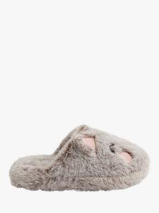 Детские мюли-тапочки с кошкой Angels by Accessorize, Natural